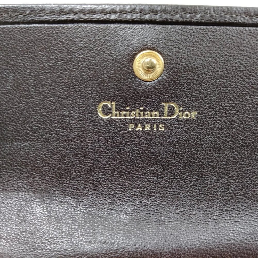 Christian Dior Wallet Brown Leather 180-081825 - Picture 6 of 9